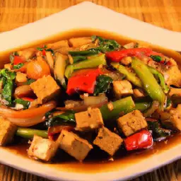 Teaser Image: Tofu and Tempeh Stir Fry